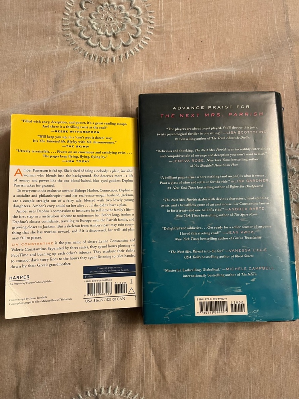 2 Books by Liv Constantine - Picture 2 of 3